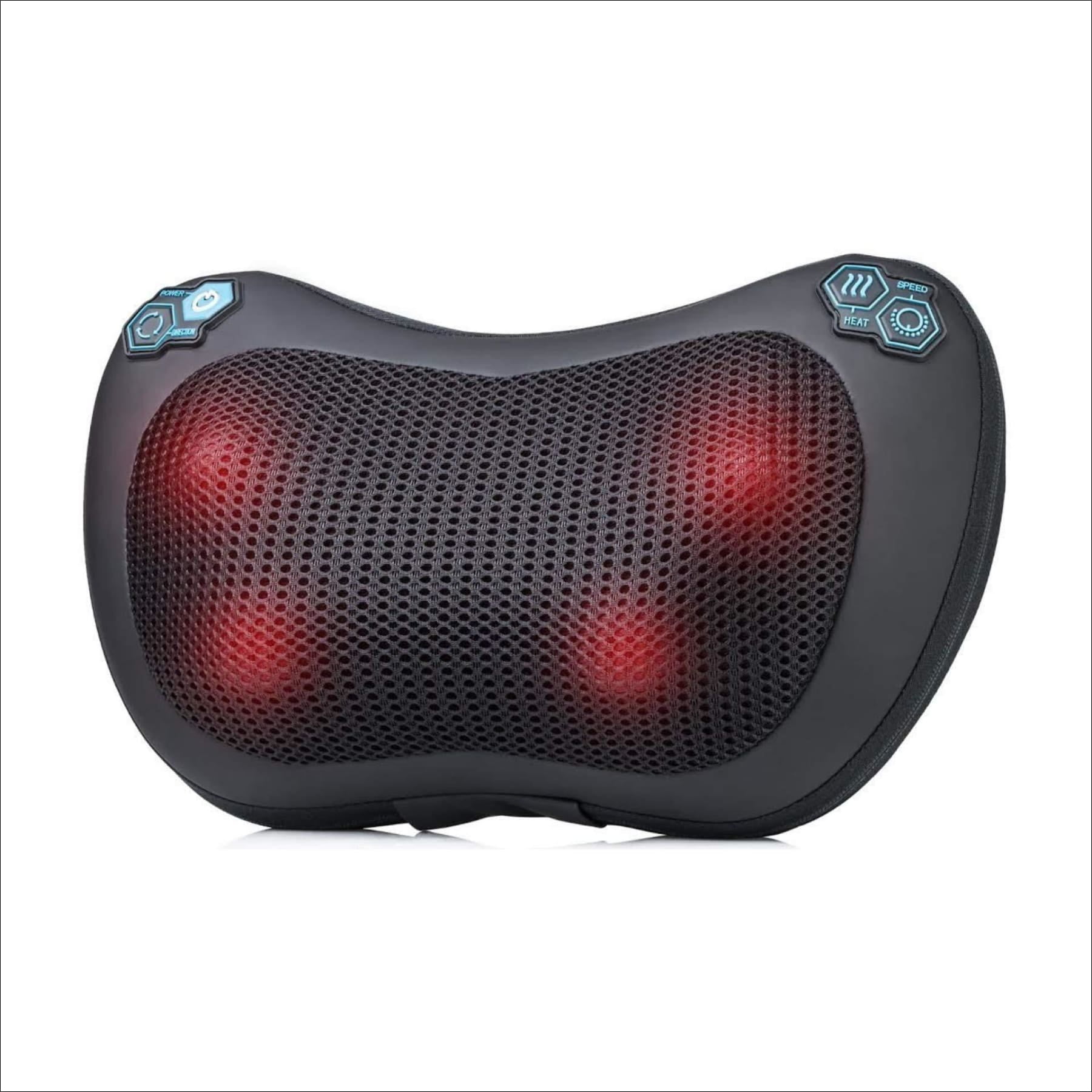 HemingWeigh Shiatsu Neck Back Massage Pillow Heated Deep Tissue