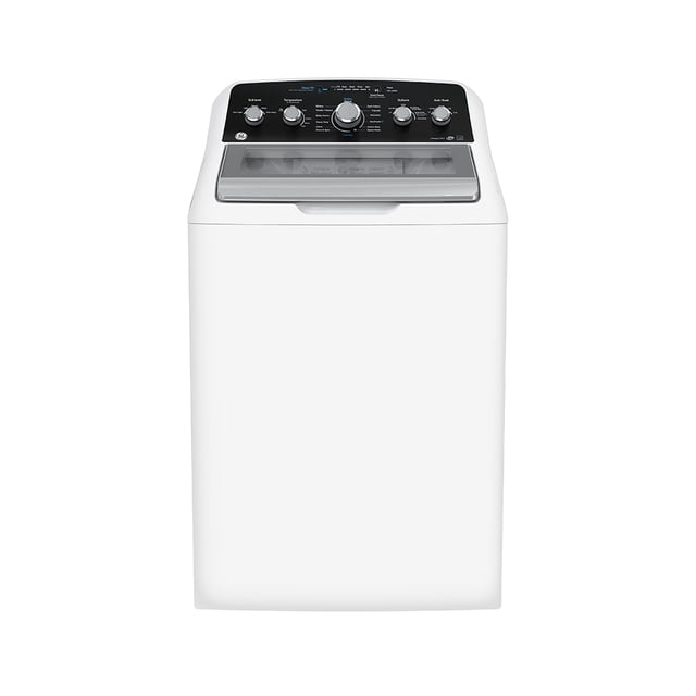 GE Laveuse à Chargement par le Dessus de 4,9 Pi3 Blanche-GTW491BMRWS