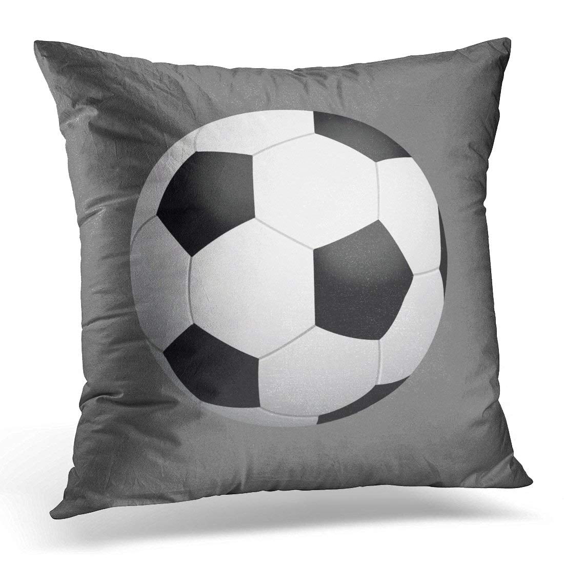 BSDHOME Football Soccer Ball Sports Game Goal Pillowcase Cushion Cover