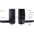 thumbnail image 2 of Electronic Fingerprint Door Lock with Remote Unlock App Digital Keypad Secure for Home and Hotel Security Smart Lock,White, 2 of 5