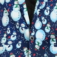 thumbnail image 3 of Men Long Sleeve Casual Button Christmas Printed Suit Jacket Two piece Set Holiday Festive Theme Funny Suits, 3 of 7