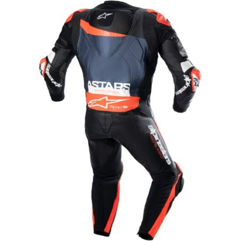 Alpinestars GP Plus V4 Mens Leather Motorcycle 1-pc Suit Black/Red 