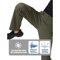 thumbnail image 4 of Pantalones FREE SOLDIER con forro polar, repelentes al agua para senderismo al aire libre, 4 of 9