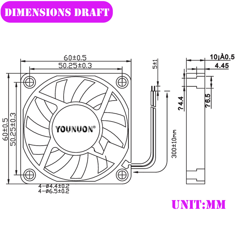 2PCS 60mm 5V 12V 24V Brushless USB 2PIN 3PIN DC Cooler Fan 60x60x10mm 6010 6cm For Computer PC CPU Case Cooling