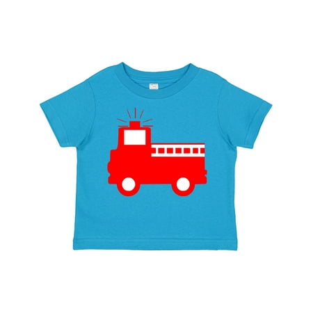 

Inktastic Cute Red Firetruck Gift Toddler Boy or Toddler Girl T-Shirt