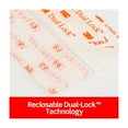 thumbnail image 2 of Scotch Clear Hook & Loop Fasteners, Heavy Duty, Holds 10 lbs, 1 in x 1 in, 12 Count, 2 of 9