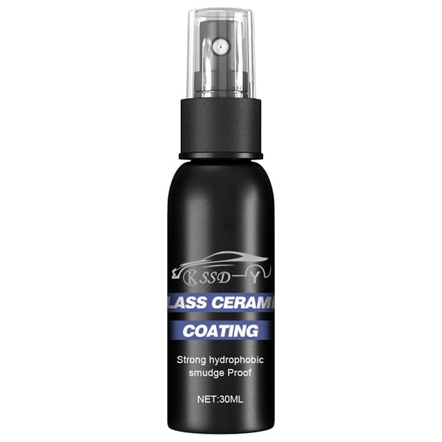 Kieccall 50ml Ceramic Glass Cleaner & Water Repellent - Protective Coating for Car Mirrors, Navigation Screens & Home Use, All-Vehicle Compatible