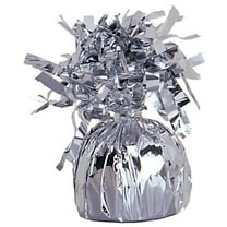Foil Balloon Weight, Silver, 1ct