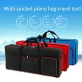 thumbnail image 1 of Piano Case Electronic Organ Bag Musical Protective Covers Adjustable Strap Instrument Cover Waterproof Handbag Oxford Cloth Sleeve Backpack Large Capacity Black, 1 of 8