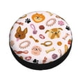 thumbnail image 3 of Balery Cute Dogtire Cover Waterproof Dust-Proof, Universal Spare Wheel Tire Cover For Trailer, Rv, Suv Truck And Vehicle Camper Accessories-16 Inch, 3 of 9