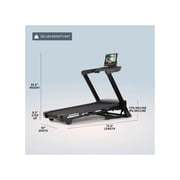 NordicTrack T Series 16 Smart Treadmill with 16 Touchscreen, iFIT Enabled, 0-12% Incline, ActivePulse™, SelectFlex™ Cushioning & SpaceSaver® Folding Design