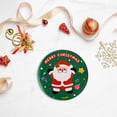 thumbnail image 6 of Niusricy Pocket Mirror, Santa Claus Snowman Elk Round Portable Mini Mirror Christmas Gift, 6 of 6