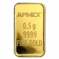 thumbnail image 3 of 1/2 gram Gold Bar - APMEX (Merry Christmas, Candy Canes In TEP), 3 of 4