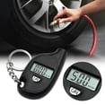 thumbnail image 2 of stanreset Pressure Gauge Tire Air Meter Car Supplies Compact Size Digital Display High Accuracy Professional Keyring Universal, 2 of 6
