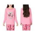 thumbnail image 2 of Beezizac Christmas Cute Pink Hot Cocoa Game Pajamas for Girls Soft Long Sleeves & Pants PJ Set Big Kid Jammies Size 18, 2 of 7