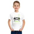 thumbnail image 1 of 3rd Grade Unlocked Boys' Graphic T-Shirt - Game Controller Achievement Design, Short Sleeve Round Neck Casual Top, Essential for Back to School, Youth Size, Machine Washable, Fun Game-Themed Tee, 1 of 1