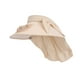thumbnail image 5 of Ventilador de moda de sombrero de visor de ventilador para pescar Camping Beach al aire libre deportes al aire libre Caqui, 5 of 8