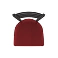 thumbnail image 3 of 410 Jackie 30" Swivel Bar Stool with Black Wrinkle Finish and Graph Ruby Seat, 3 of 4
