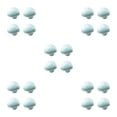 thumbnail image 1 of Guardoinrt 4pcs Unleash Creativity With These Unique Cabinet Knobs Sleek Appearance Light Blue Green 5Set, 1 of 6