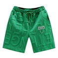 thumbnail image 2 of TNOBHG Men Summer Shorts Men's Casual Beach Shorts Loose Fit Knee Length Solid Color Shorts with Chain Decoration Perfect for Energetic Summer for Summer, 2 of 8