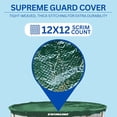 thumbnail image 5 of Swimline Hydrotools Supreme Guard Winter Cover for 15x30 Ft Above Ground Pools, 5 of 12
