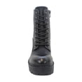thumbnail image 4 of Women's Lug Sole Combat Boots – Lace-Up Platform Ankle Boots, 4 of 5