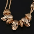 thumbnail image 4 of Joyería Femenina De La , Tres Del Cráneo, Joyería De Las s De La Aleación, Moda Principal Del Cráneo, Regalos De La Joyería Soledad Pulsera de calavera de azúcar, 4 of 10