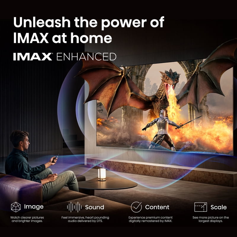Hisense 65" U6 Pro Series Mini-LED 4K UHD Vidaa Smart TV (65U6SV Pro, 2026 Model) - Hi - QLED MiniLED, Native 144Hz, HDR10+, Dolby Vision IQ, Dolby Atmos, Built-in Subwoofer gallery view