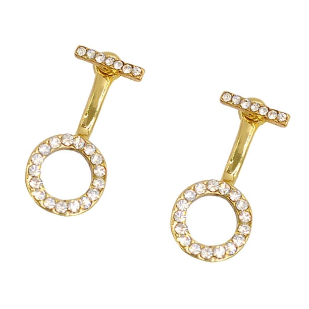 Pendientes de Aleación Salvador Pendientes colgantes dorado