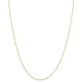 thumbnail image 2 of 10K Yellow Gold 1MM Singapore Chain with Spring Ring Clasp - 16 Inch, 2 of 6