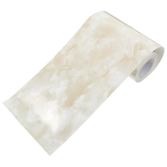 WHAMVOX 1 roll of Marble Wallpaper Border for Bathroom Self-Adhesive Peel and Stick Trim Flexible Moulding Trim for Wall Corner Decorative Strip Molding
