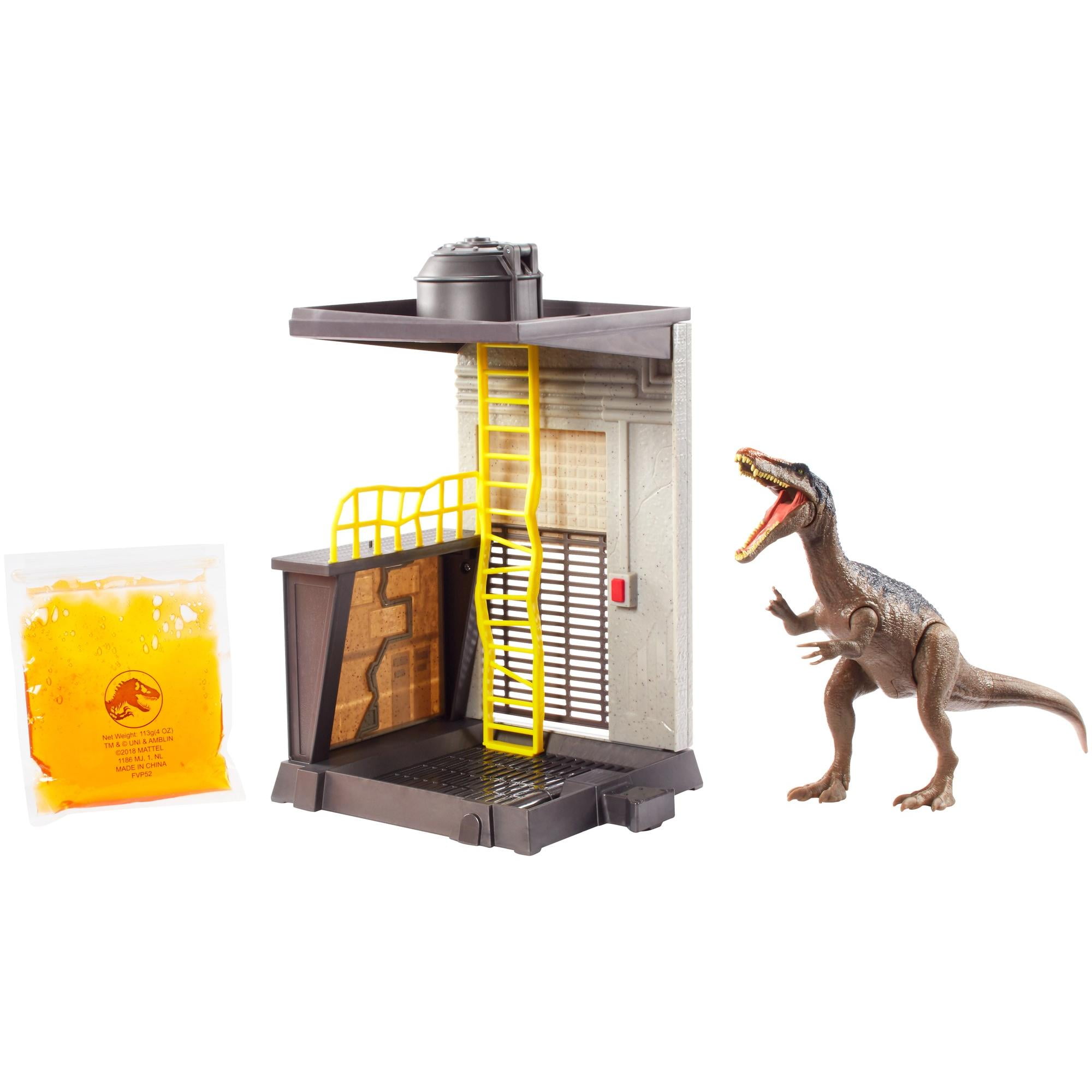 baryonyx lava surge playset