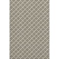 thumbnail image 2 of Addison Rugs Mayfield Washable Transitional Lattice Taupe Rectangle Rug, 8' x 10', 2 of 6