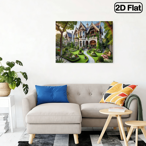 500 pieces of jigsaw puzzle, exquisite manor
