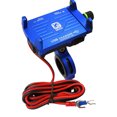 thumbnail image 3 of Sidaley Soporte universal para teléfono móvil con rotación de 360 grados ajustable de aleación de aluminio para bicicleta Teléfono y Comunicación azul, 3 of 6
