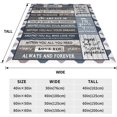 thumbnail image 2 of 70th Birthday Gifts for Women Men, 70th Birthday Throw Blankets 50x60 Inch 70th Birthday Gifts Ideal for Her Him, 1954 Bed Blanket Gift for Parents Husband Wife, 2 of 5