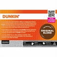 thumbnail image 2 of Dunkin Original Blend Medium Roast Coffee, 10 Keurig K-Cup Pods - Pack of 2, 2 of 5