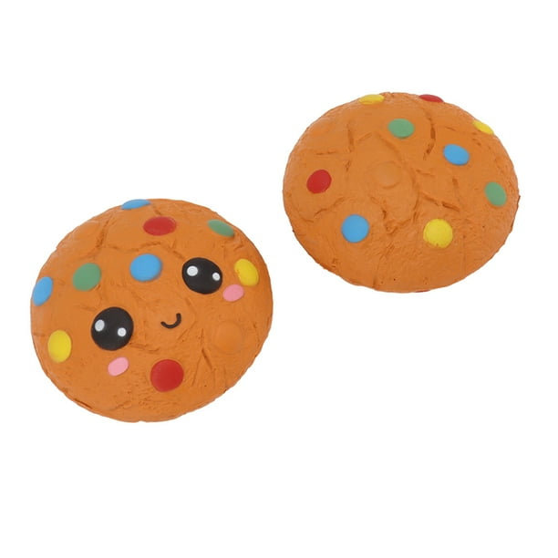 Juguete de descompresión para niños, 2 piezas de pan de descompresión, juguete de descompresión de rebote lento, diseño aerodinámico