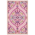 thumbnail image 2 of SAFAVIEH Bellagio Rio Floral Wool Area Rug, Pink/Multi, 4' x 6', 2 of 11