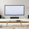 thumbnail image 2 of Projector Screen Cloth Portable Outdoor Anti Crease Polyester Projection Screens, 2 of 6
