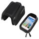 thumbnail image 5 of Bolsa para teléfono de bicicleta con doble cremallera, impermeable, para manillar de tubo superior, 5 of 14