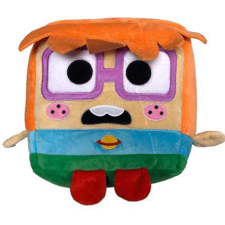 Kawaii Cubes Cuddlerz 9" Plush Pillow – Nickelodeon Rugrats Chuckie Finster
