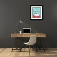 thumbnail image 3 of Wickstrom, Martin 20x24 Black Ornate Wood Framed with Double Matting Museum Art Print Titled - Coffee Delicious, 3 of 4