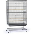 thumbnail image 1 of Prevue Pet Large Wrought Iron Flight Cage, Black, 1 of 8