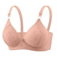 thumbnail image 6 of Uqiangy Breast Reduction Bra Bras for Women Lace Sports Bras for Women Bra for Plus Size Women Plus Size Push Up Bras for Women Pushup Bra No Underwire Watermelon red M, 6 of 9