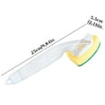 thumbnail image 4 of Scotch-Brite Non-Scratch Dishwand Kit, 1 Dish Wand & 6 Sponge Refills, Keep Hands Out of the Mess, Removes Stuck-on Food, Best for Nonstick Pots and Pans, Glass, & Tubs, Fits all Scotch Brite Refills, 4 of 7