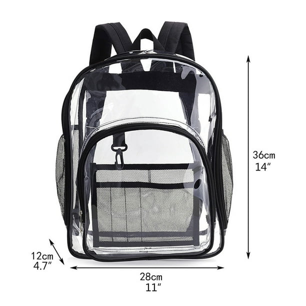 Mochilas pequeñas transparentes new arrivals