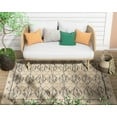 thumbnail image 2 of Well Woven Medusa Vidar Trellis Diamond Pattern Blue Ivory 5'3" x 7'3" Indoor/Outdoor Flat-Weave Area Rug, 2 of 7
