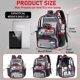 thumbnail image 3 of Mochila transparente CAMTOP Transparent Heavy Duty para la escuela, 3 of 9