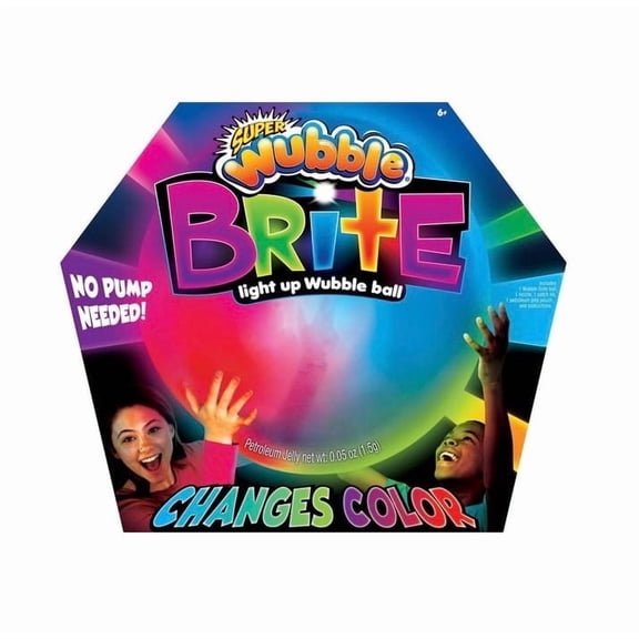 Super Wubble Brite Light Up Wubble Ball